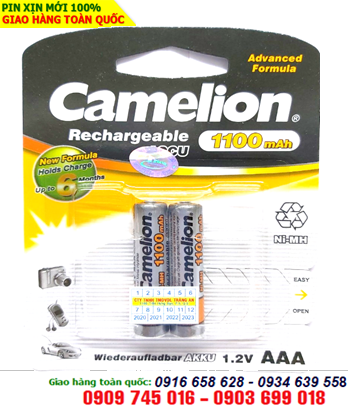 Pin sạc AAA Camelion AAA1100BP2 | 1100mAh -1.2V| mẫu mới SX giữ điện đến 6 tháng sau